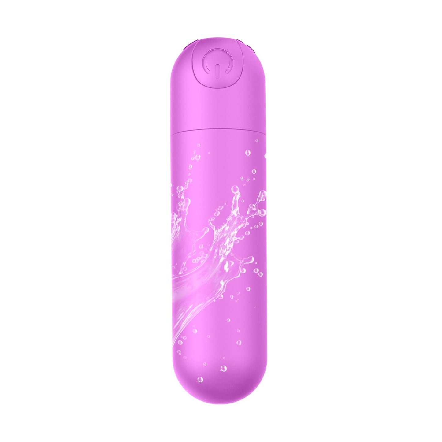 Percussion Handheld Electric Back Massager - Rechargeable&Waterproof Handheld Deep Tissue Neck Back Massager for Shoulder(Purple)