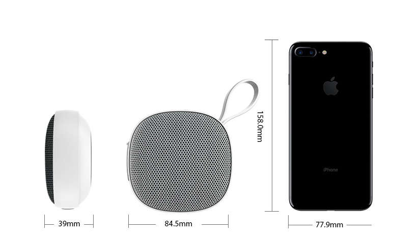 Magnetic Bluetooth Speaker, Waterproof 5W Mini Design